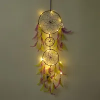 Dream catcher with Lights Wall Hanging for Living Room Bedroom Balcony Decoration-thumb3