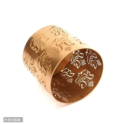 Metal Golden Ganesha Votive Tealight Holder for Home Deacute;cor, Diwali  Festive Decor-thumb3