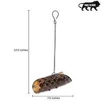 Metal Hanging Jali Votive Tealight Holder for Home Deacute;cor, Diwali  Festive Decor-thumb3