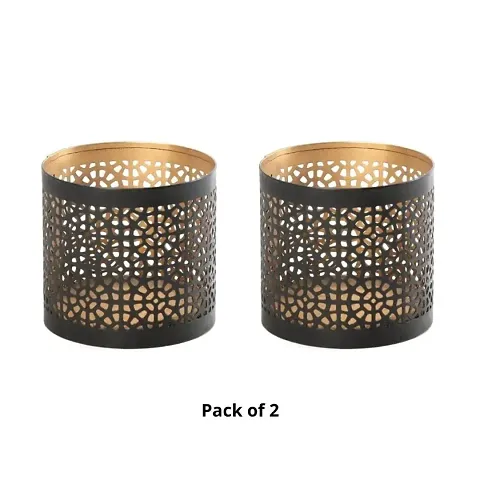 Pack of 2- Tea Light Candle Holders