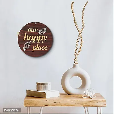 Wall Decor Our Happy place Wall Hanging, Feng Shui, Wall Art, Wall Decor, Positive Vibes, Diwali Decoration  Festive Gifts-thumb2
