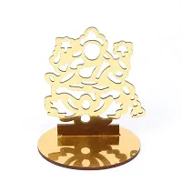 MDF Laxmi Shadow Tealight Holder for Home Deacute;cor, Diwali  Festive Decoration-thumb1