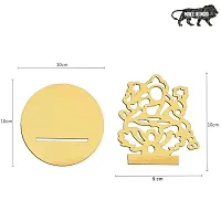 MDF Laxmi Shadow Tealight Holder for Home Deacute;cor, Diwali  Festive Decoration-thumb3