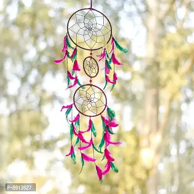 Dream Catcher with Lights Wall Hanging for Home, Garden, Balcony Decoration-thumb3