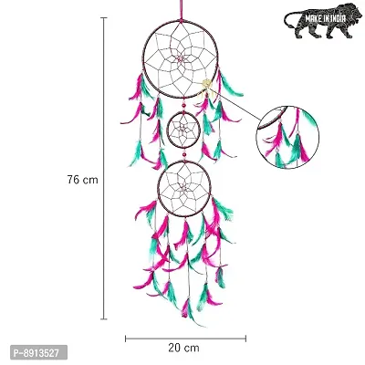 Dream Catcher with Lights Wall Hanging for Home, Garden, Balcony Decoration-thumb4