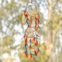 Dream Catcher with Lights Wall Hanging for Home, Garden, Balcony Decoration-thumb2