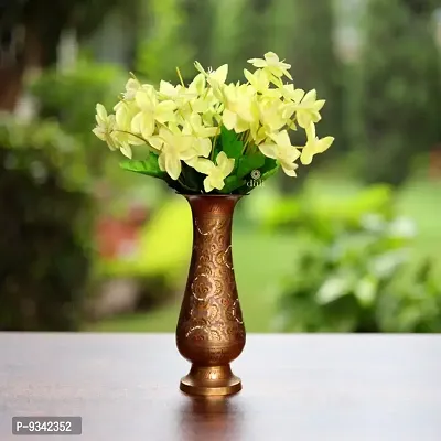 Artificial Flower Bouquet Green Color Blossom Bunch for Home Decoration
