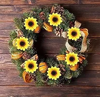 Artificial Loose Sunflower 50 Pcs for Home, Table, Pooja, festive Events Decoration Flowers-thumb2