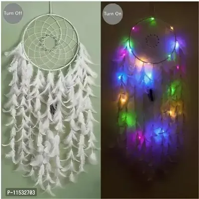 Dream catcher with Lights Wall Hanging for Living Room Bedroom Balcony Decoration