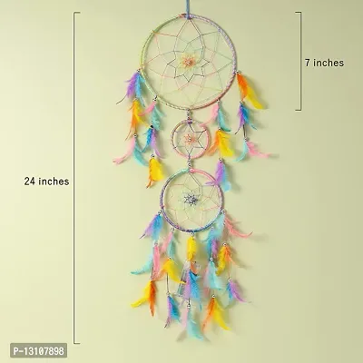 Dream catcher with Lights Wall Hanging for Living Room Bedroom Balcony Decoration-thumb2