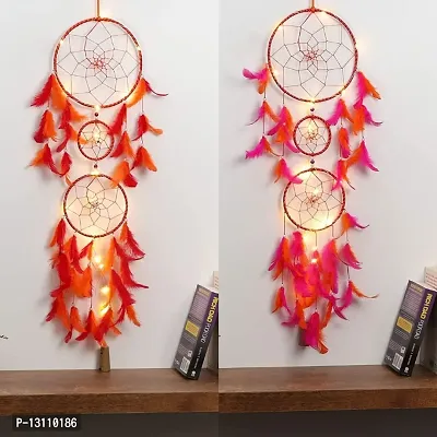 Dream catcher with Lights Wall Hanging for Decor (packof2)