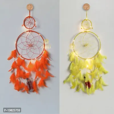 Dream catcher with Lights Wall Hanging for Living Room Pack of 2