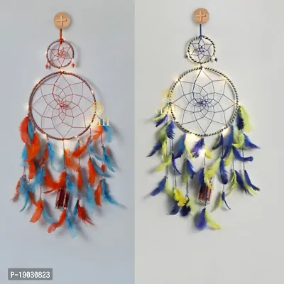 Dream catcher with Lights Wall Hanging for Home Decoration Pack of 2