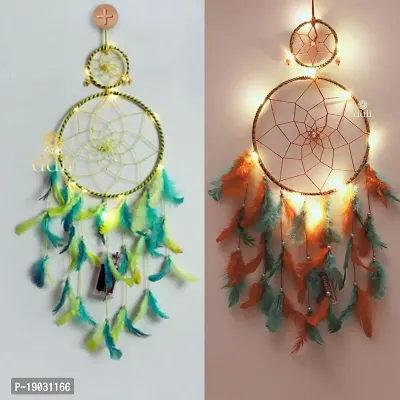 Dream catcher with Lights Wall Hanging for Home Decoration  Pack of 2