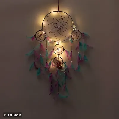 Dream catcher with Lights Wall Hanging for Living Room Bedroom Balcony Decoration-thumb3