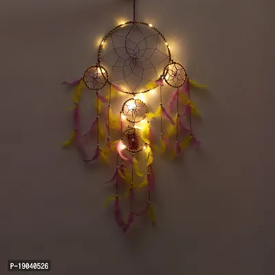 Dream catcher with Lights Wall Hanging for Living Room Bedroom Balcony Decoration-thumb2