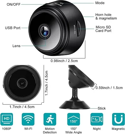 1080P Mini Wireless Camera WiFi IP Home Security DVR Night Vision