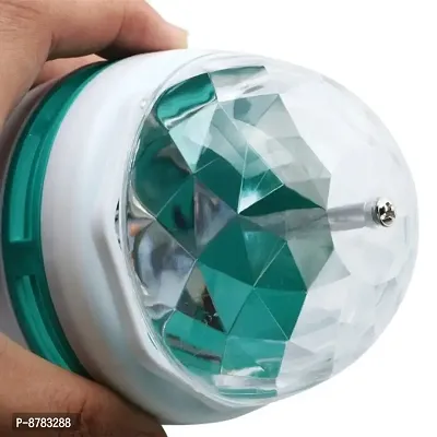 3A BRIGHT 3W RGB Projector Crystal Auto Rotating Color Changing Lamp Magic Ball for Home Decoration-thumb4