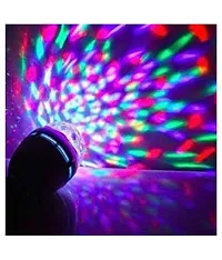 3A BRIGHT 3W RGB Projector Crystal Auto Rotating Color Changing Lamp Magic Ball for Home Decoration-thumb2