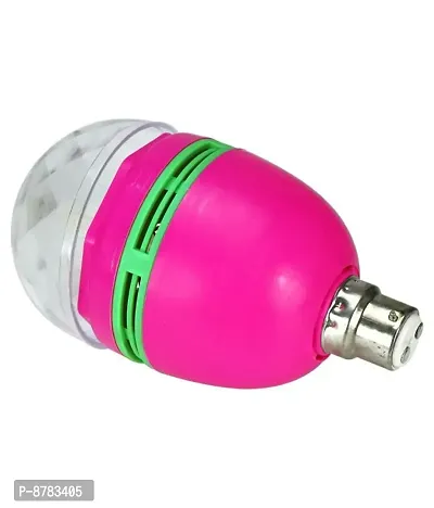 3A BRIGHT 3W RGB Projector Crystal Auto Rotating Color Changing Lamp Magic Ball for Home Decoration-thumb2