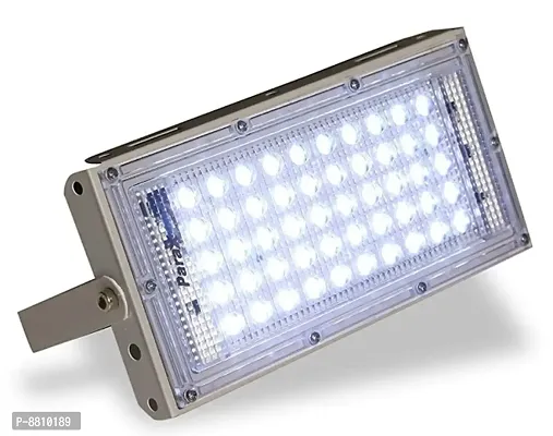 Classy Brick Flood Light for Outdoor (White, 50 Watt, Pack of 1)