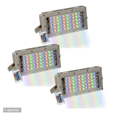 3A BRIGHT Colour Changing High Lumens Energy Efficient Brick LED Flood Light (Pack of 3)