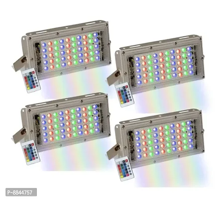 3A BRIGHT Colour Changing High Lumens Energy Efficient Brick LED Flood Light (Pack of 4)-thumb0