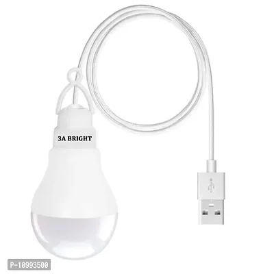 3A BRIGHT USB Bulb for Power Bank/USB Night Portable Light Pack of 1
