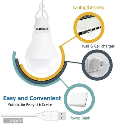 3A BRIGHT USB Bulb for Power Bank/Laptop/Mobile, Pack of 1-thumb4