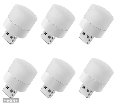 3A BRIGHT Portable USB Mini Led light for multipurpose use (Pack of 6)