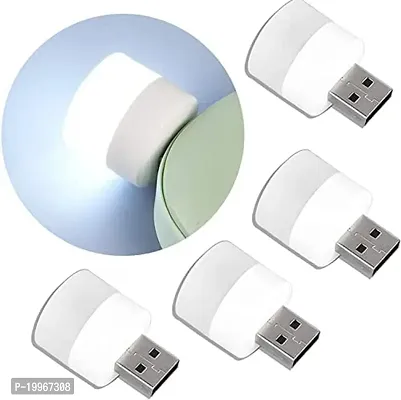 3A BRIGHT USB Mini Led light for multipurpose use (Pack of 4)-thumb0