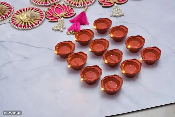 3A BRIGHT Water Sensor Diyas for Diwali Decoration | Diyas for Home Decoration| Diwali Decoration Items for Home Decor Diyas | Diwali LED Diyas Candle with Water Sensing Technology E-Diya (6)-thumb3