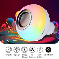 3A BRIGHT B22 LED Music Light Bulb with Bluetooth Speaker RGB Self Changing Color Lamp Built-in Audio Speaker for Home, Bedroom, Living Room, Party Decoration-thumb4