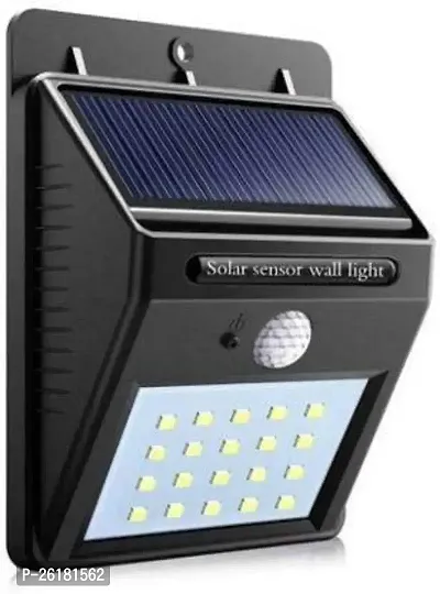 3A BRIGHT 20 LED Solar Powered Cordless Outdoor Motion Sensor Path and Security Light (Pack of 1, Plastic)-thumb0