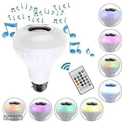 3A BRIGHT Bluetooth Speaker with Smart Lighting Music Bulb Color Changing with Remote Control -Pack of 1-thumb4