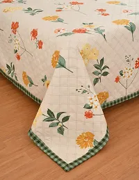 Stylish Cotton Flat 1 Bedsheet + 2 Pillowcovers-thumb2