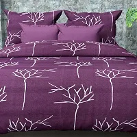 Queen Bedsheet with 2 Pillow Covers-thumb1