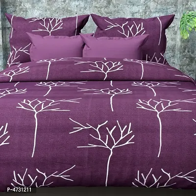 Queen Bedsheet with 2 Pillow Covers-thumb2