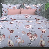 Queen Bedsheet with 2 Pillow Covers-thumb1