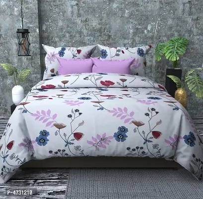 Queen Bedsheet with 2 Pillow Covers-thumb0