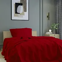 Microfiber Single Bedsheet 90*60 with 2 Pillowcovers-thumb2