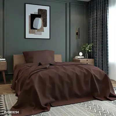 Microfiber Single Bedsheet 90*60 with 2 Pillowcovers-thumb0
