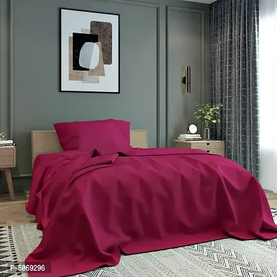 Microfiber Single Bedsheet 90*60 with 2 Pillowcovers