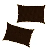 Stylish Cotton Blend Geometric Double Bedsheet-thumb2