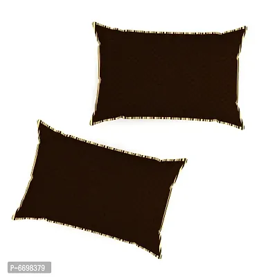 Stylish Cotton Blend Geometric Double Bedsheet-thumb3