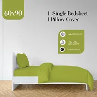 Microfiber Single Bedsheet 90*60 with 2 Pillowcovers-thumb2
