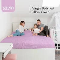 Microfiber Single Bedsheet 90*60 with 2 Pillowcovers-thumb1