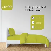 Microfiber Single Bedsheet 90*60 with 2 Pillowcovers-thumb2