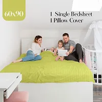 Microfiber Single Bedsheet 90*60 with 2 Pillowcovers-thumb3