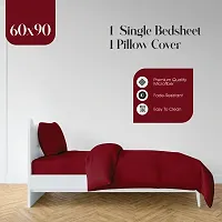 Microfiber Single Bedsheet 90*60 with 2 Pillowcovers-thumb2